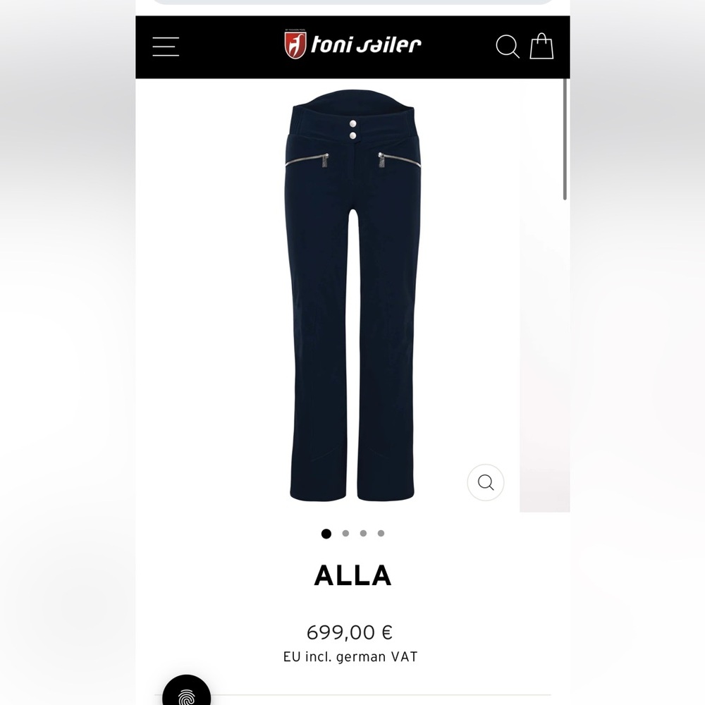 Toni Sailer Alla ski pants